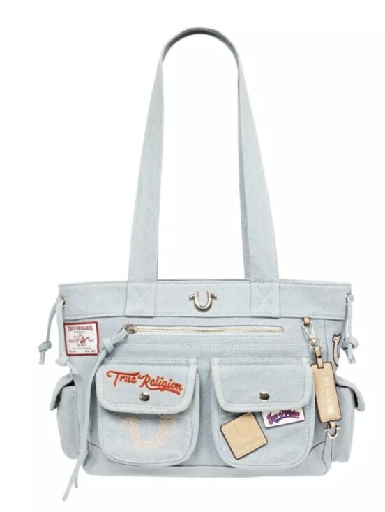 True Religion Handbags - NEW True Religion Denim Crossbody Handbag